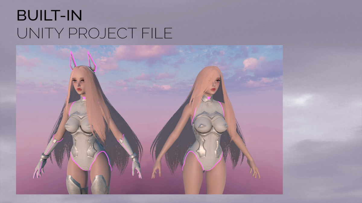 Stellar Aerith - Anime Sci-fi Girl