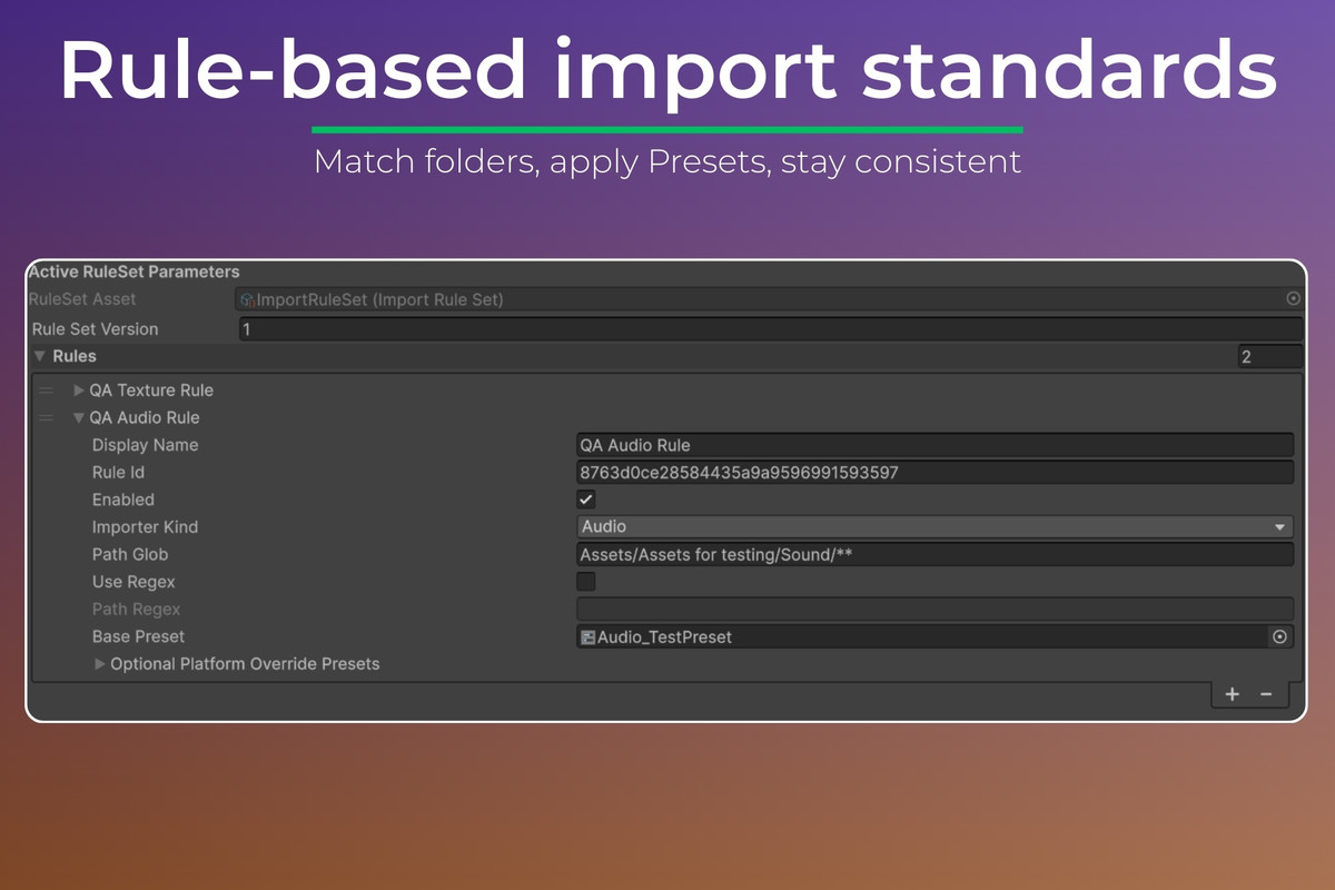 Build Quality Toolkit for Unity