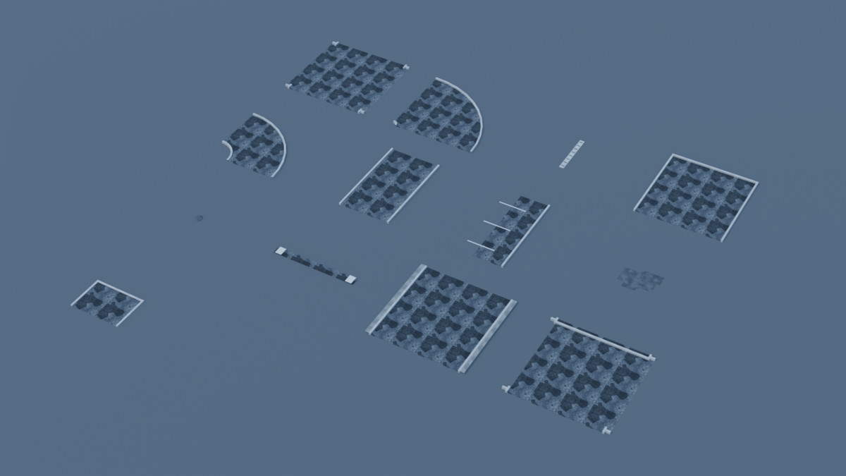 Soviet Panel Block Estate — Modular Urban Kit