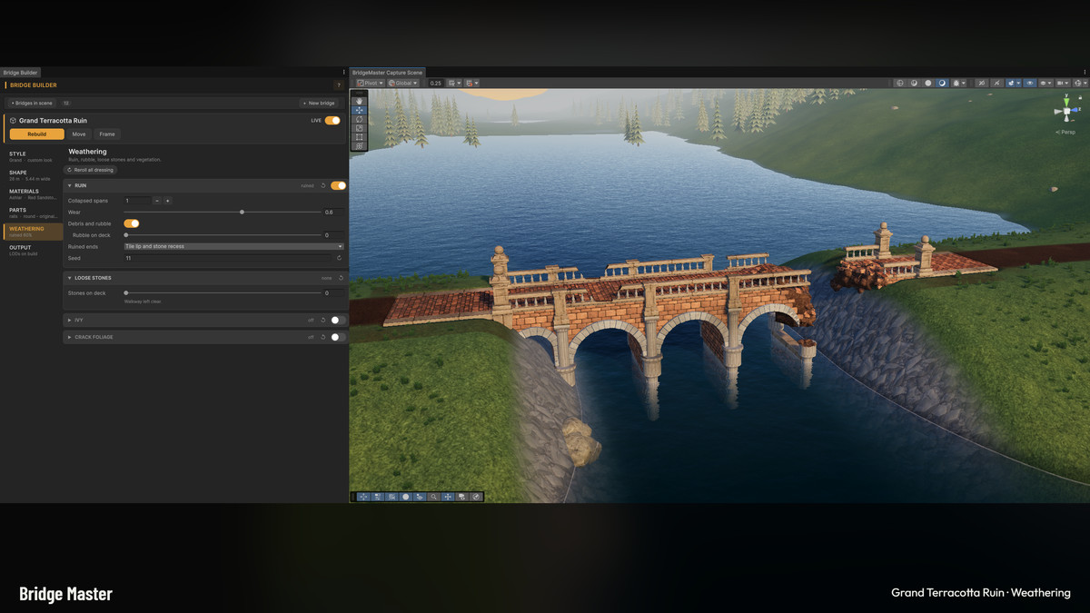 Bridge Master - Stylized Bridge Builder