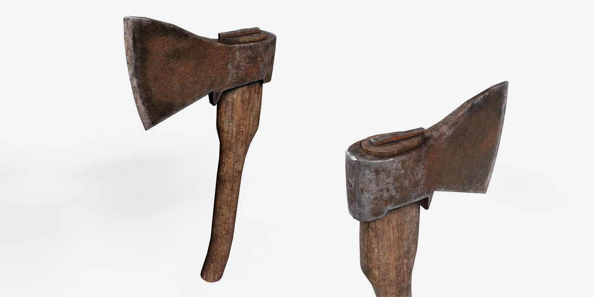 Old Tools Pack set – Game-Ready PBR Models