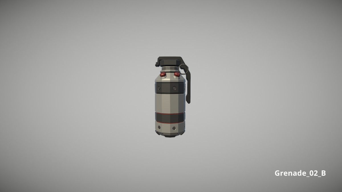 Cyberpunk Armory - Low Poly