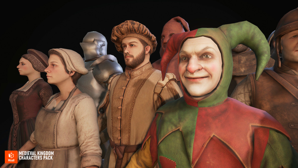 Medieval Kingdom Characters Pack
