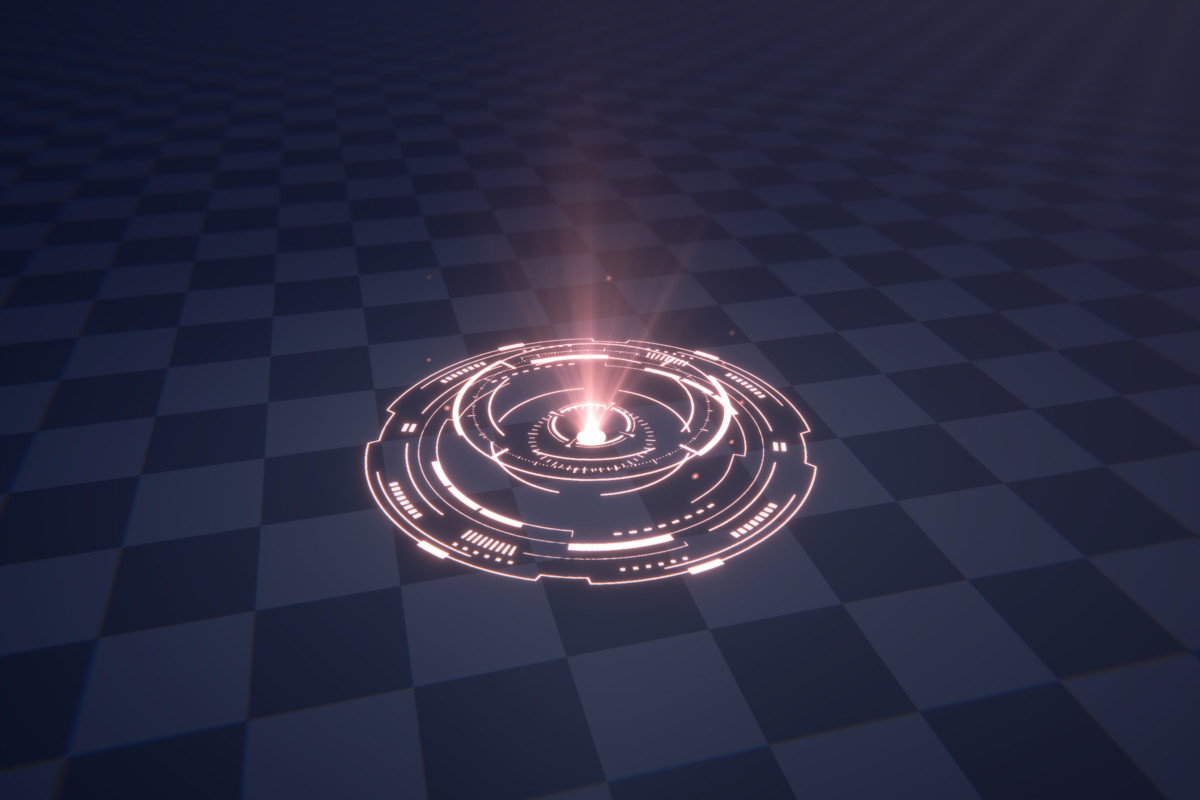 Hologram HUD Circle VFX
