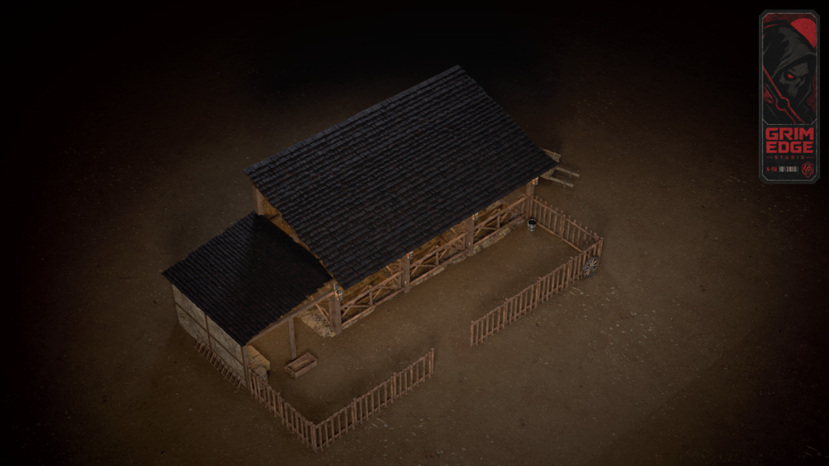 Medieval Village Stable