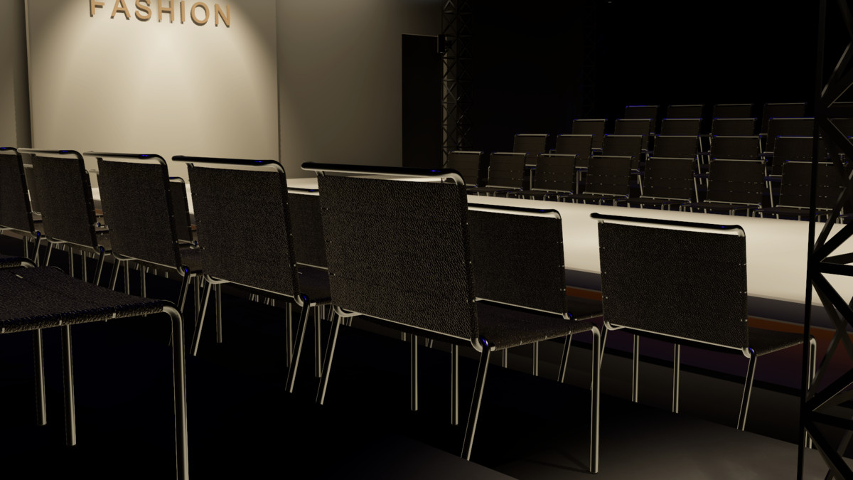 Big Fashion Show Hall - Tiered Runway Venue