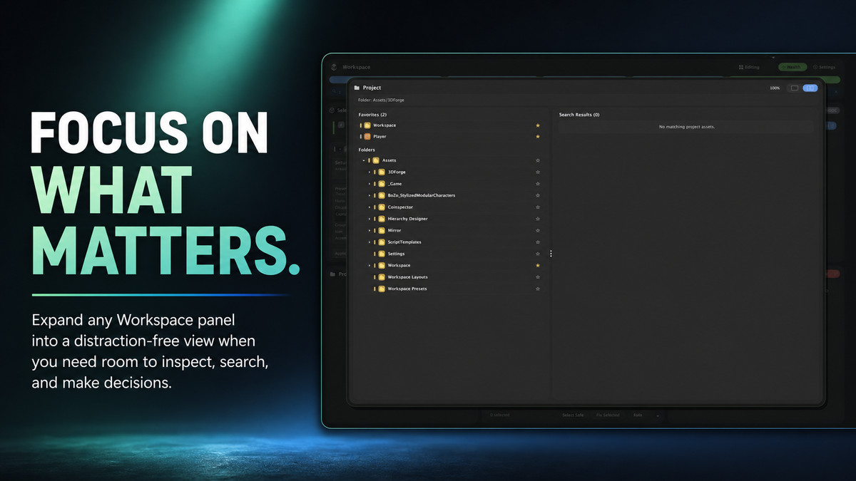 Workspace IDE