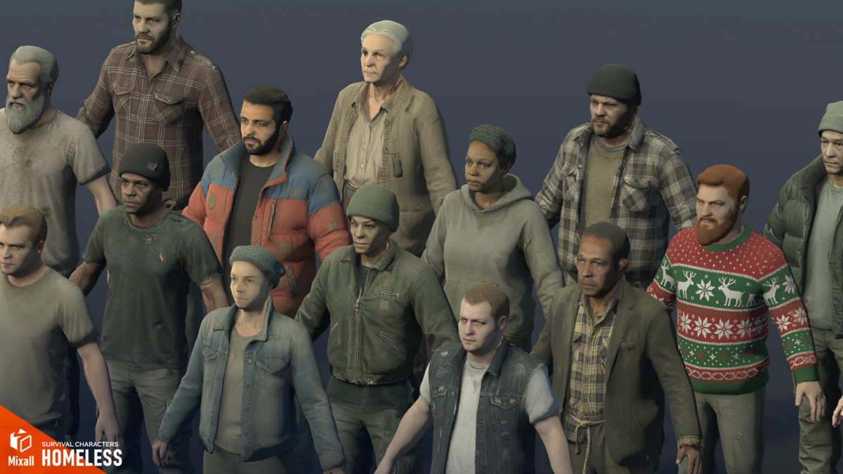 Homeless - survival characters