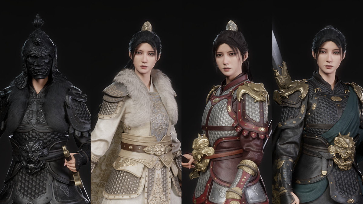 Chinese Warrior. Female Modular Bundle