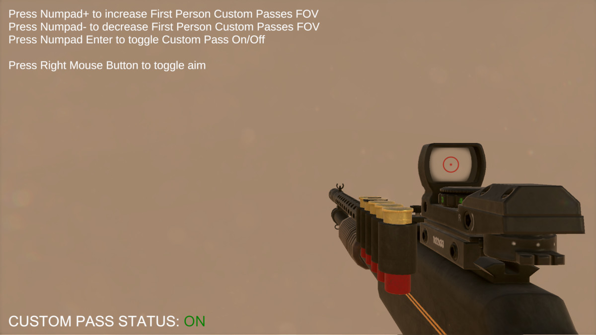 H_RenderObjects Custom Pass for HDRP