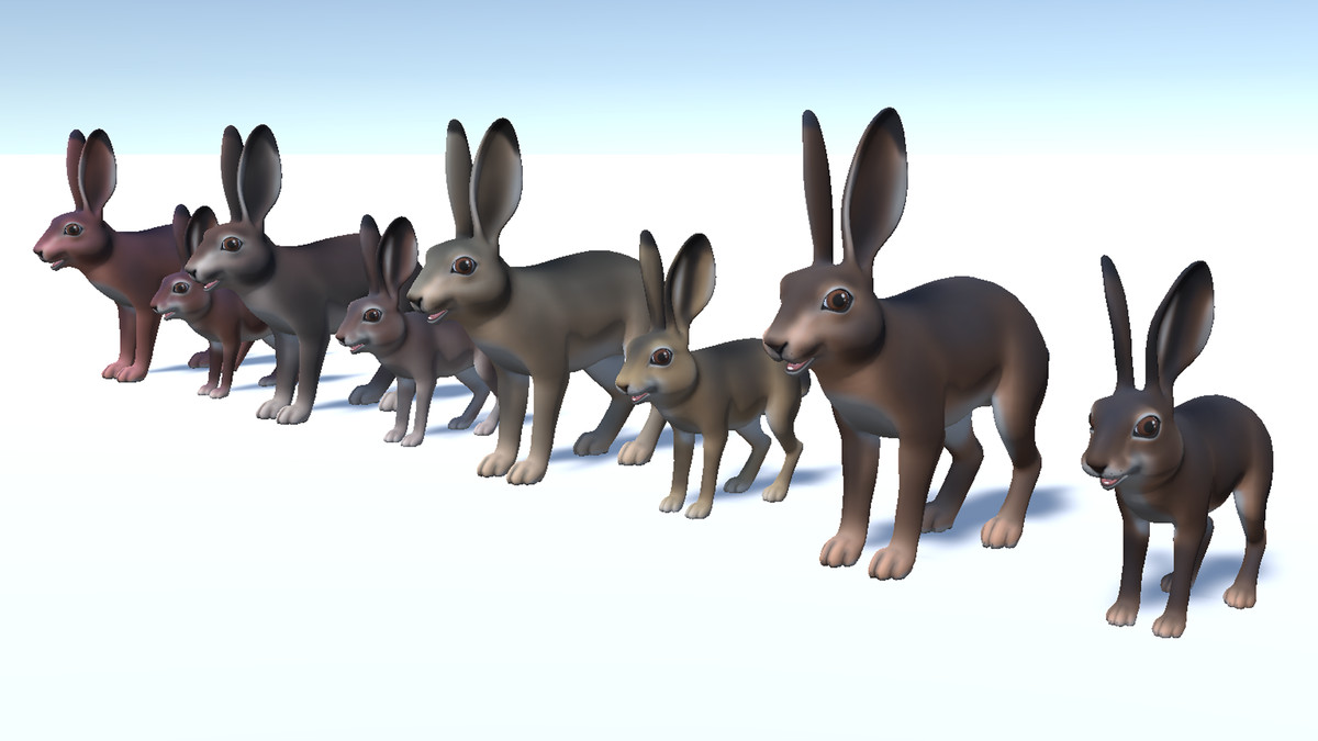 Cartoon - Hare