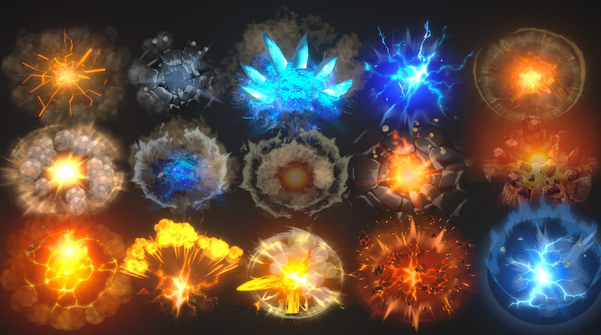 Game VFX - Ground Crack & Explosion
