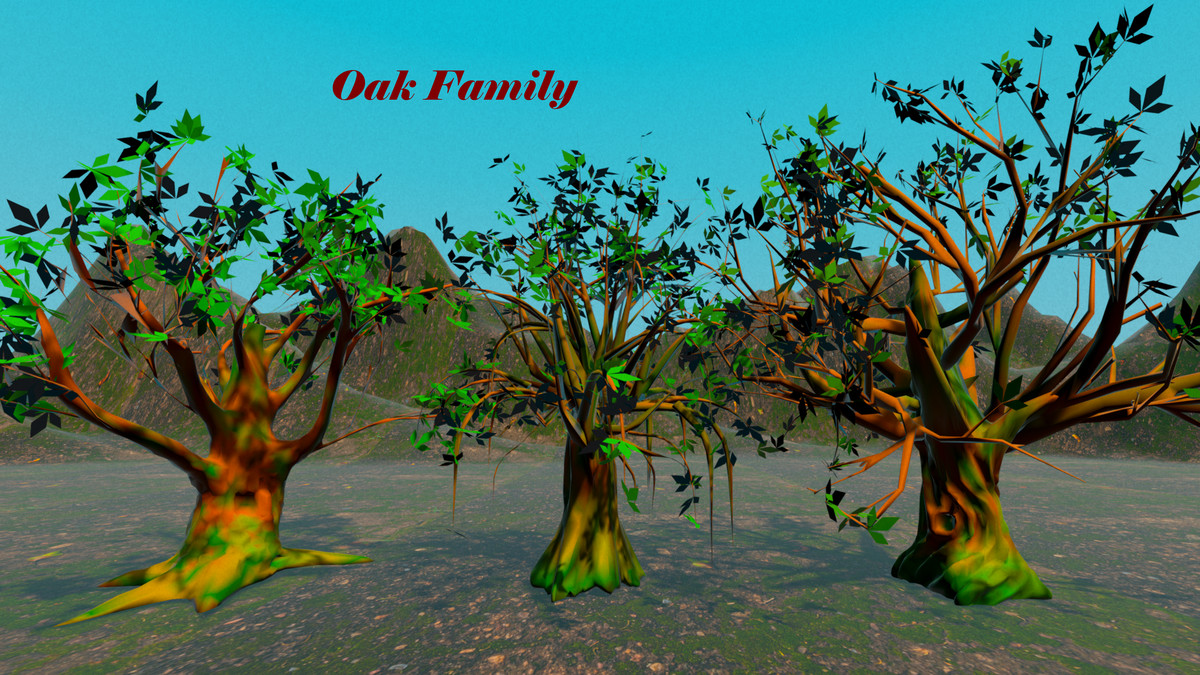 FogWood - Stylized Trees Procedural Vegetation Pack