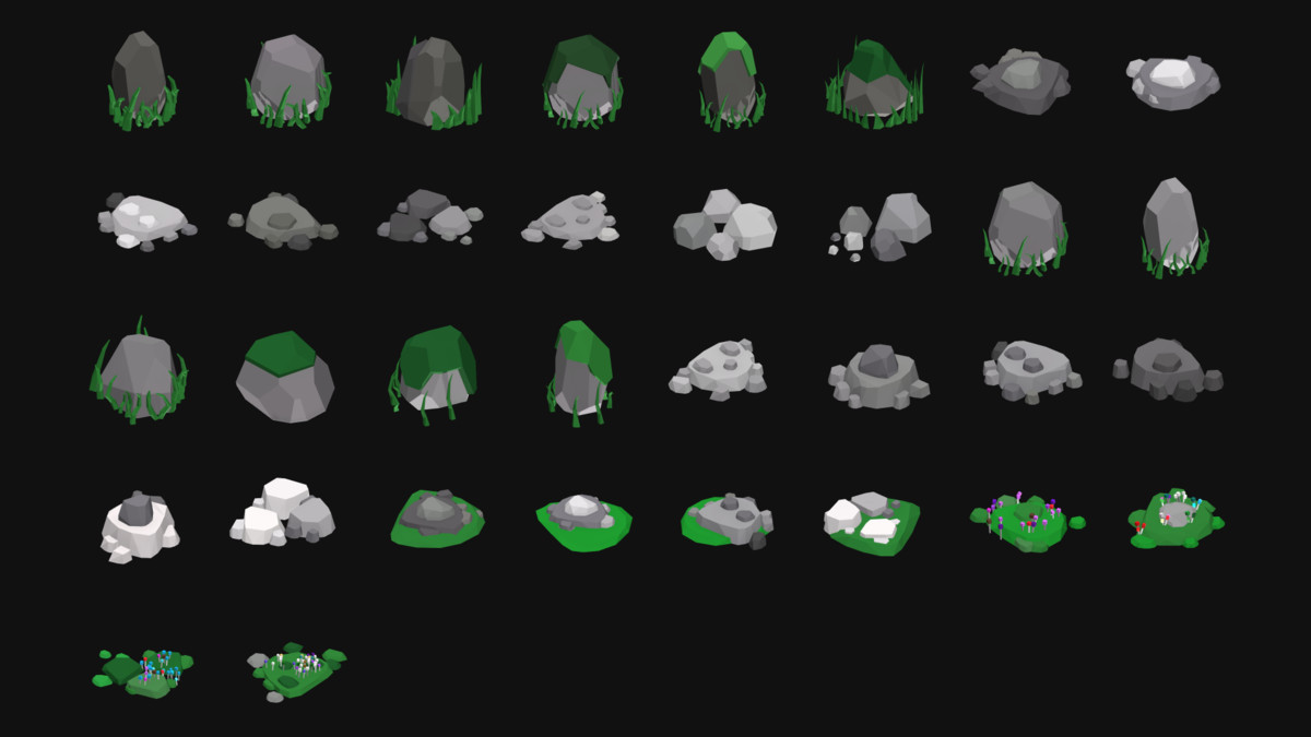 LumaGrove: Wonky Woods – Low Poly Nature Asset Pack