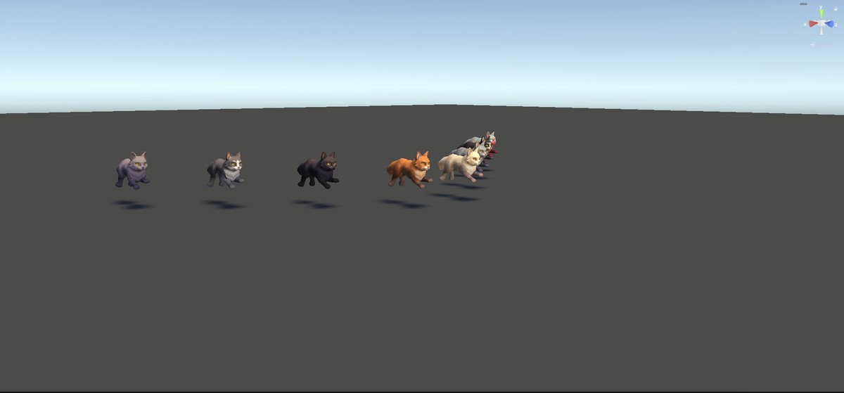 Animated Stylized Cat