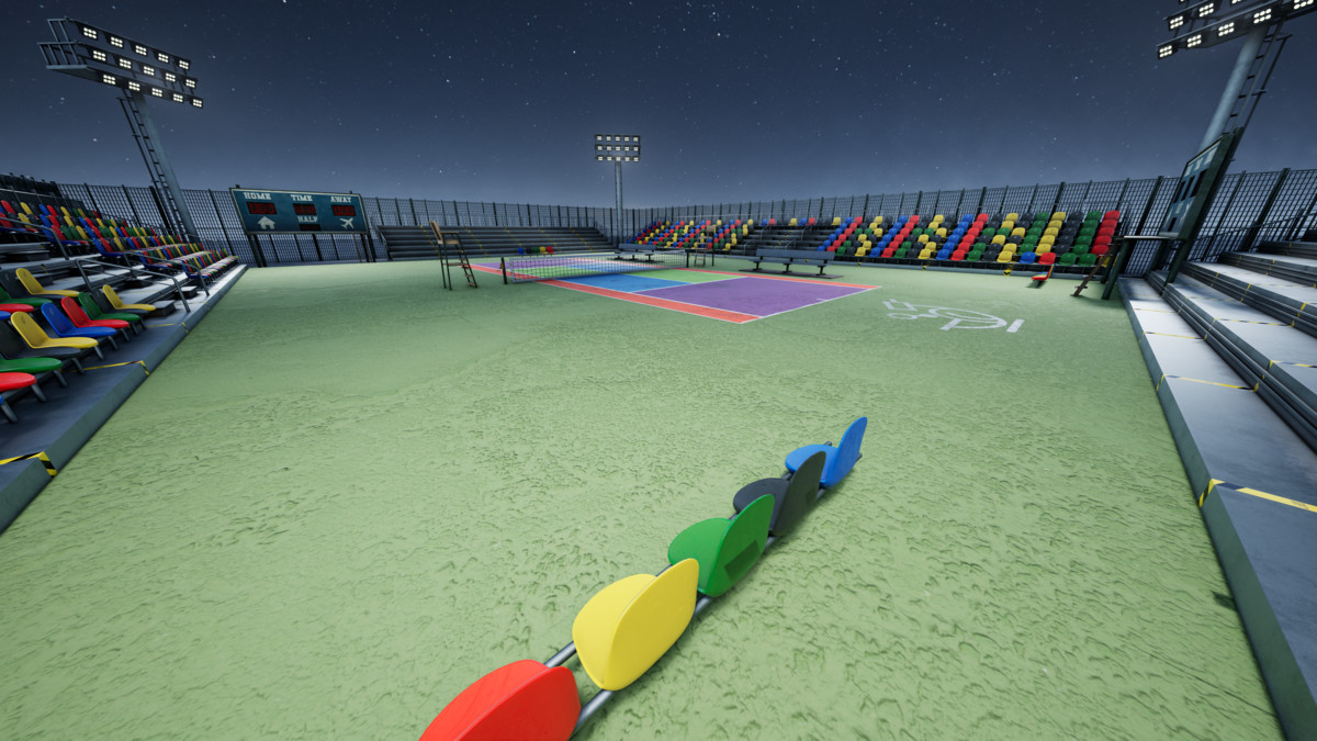 Modular Tennis Soccer Basketball Sport Court