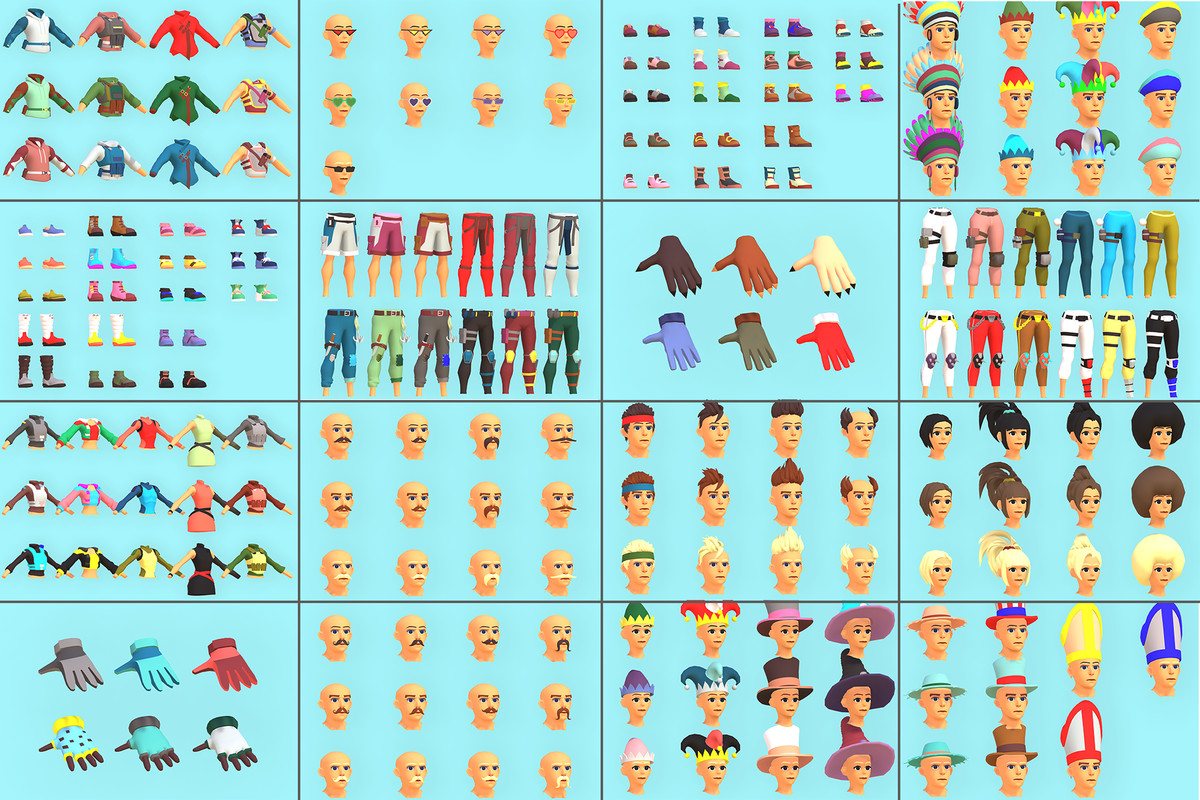 Stylized Characters Complete Bundle