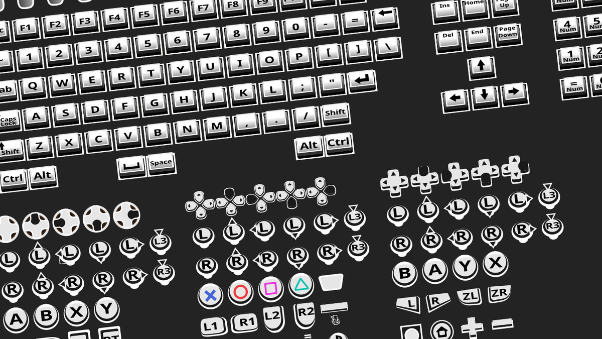 Input Icons: Bundle - Dynamic Prompts and Rebinding