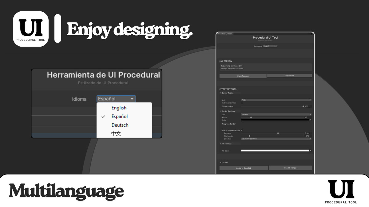 Procedural UI Tool