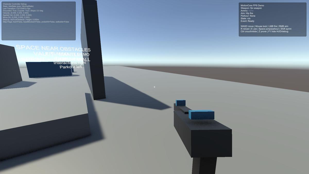 MotionCore FPS- Physics Character Controller for FPS Games