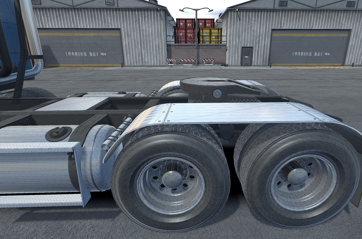 TwinSteer cabover truck