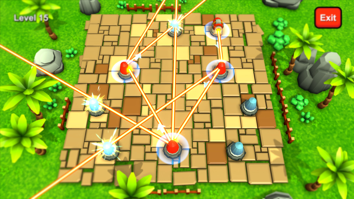 Puzzle Laser Aiming 3D - Game Template