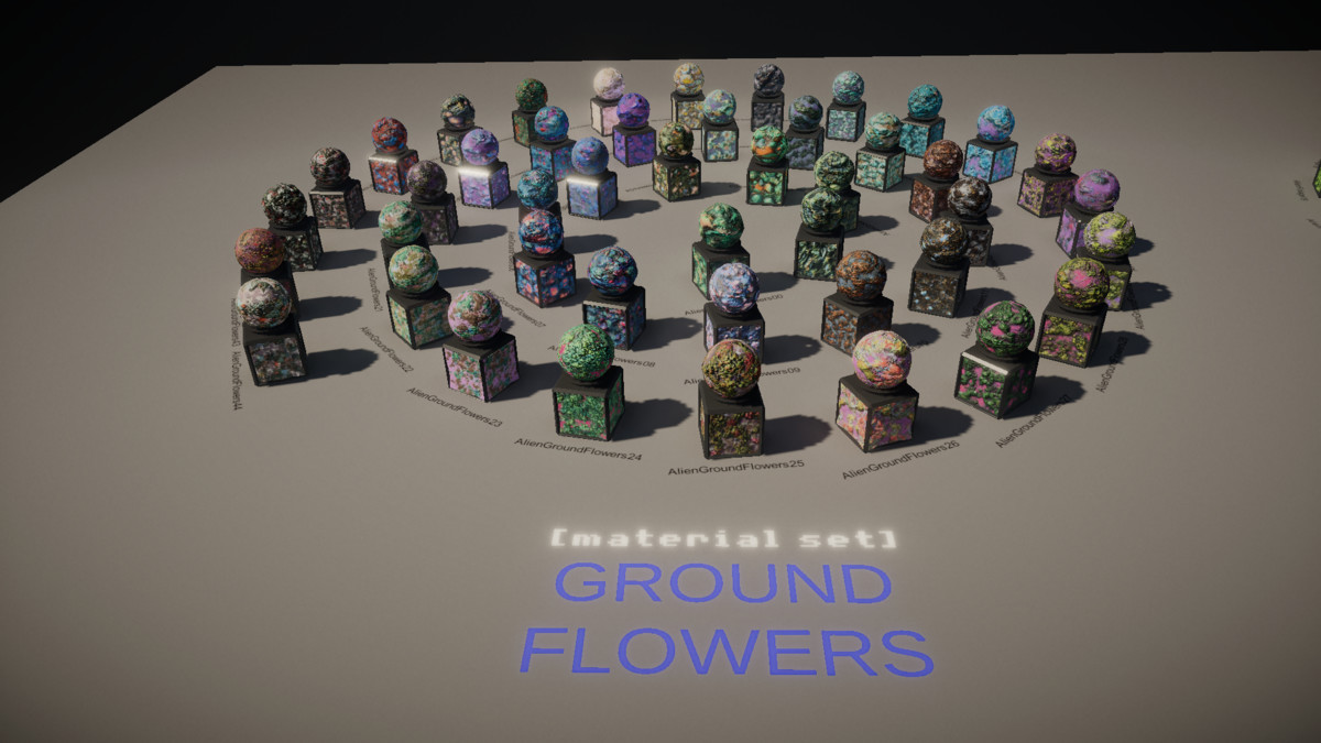 Alien Nature Materials - Foliage