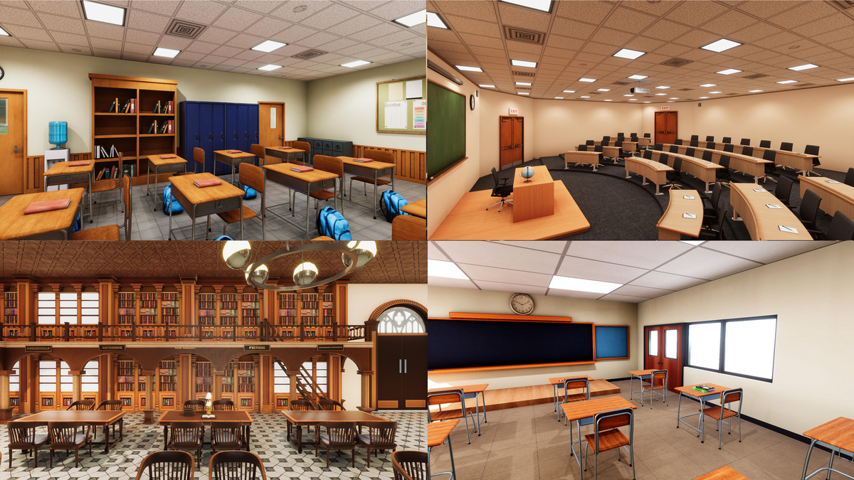 Educational Interior Pack
