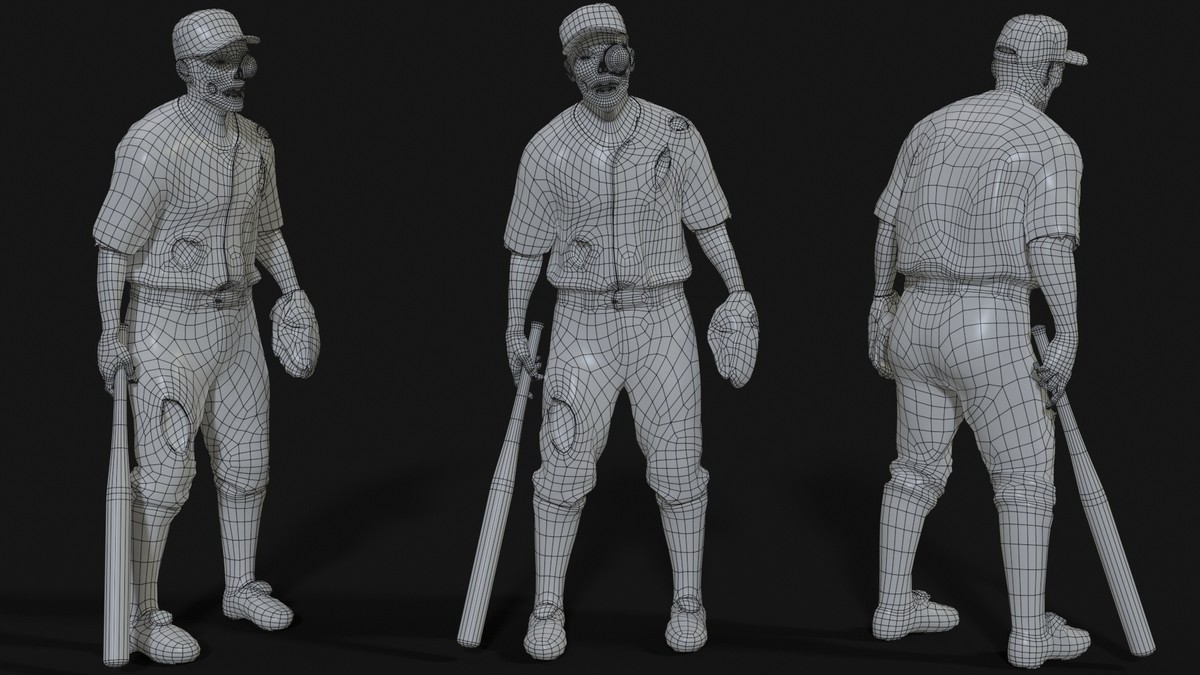 Baseballer — American School Zombie Collection