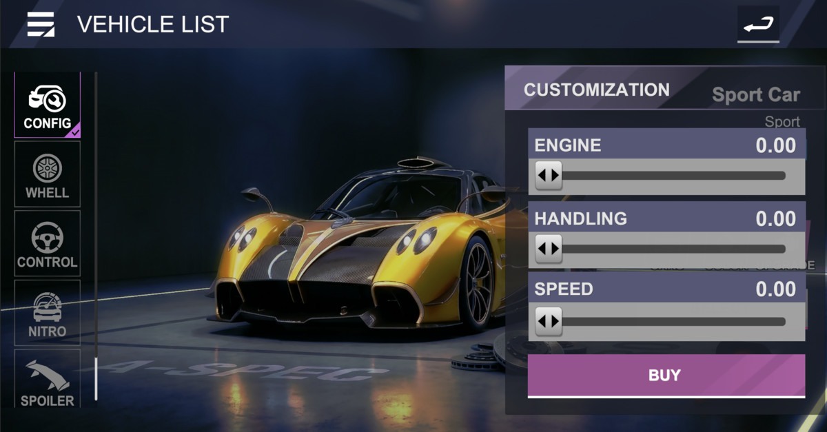 Ultimate Racing & Open World UI Framework