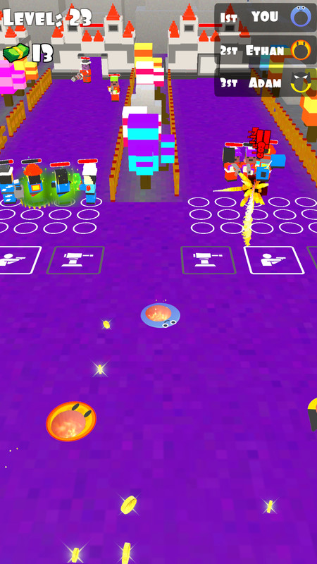 Blocky Hole Battle - Complete Mobile Game Template