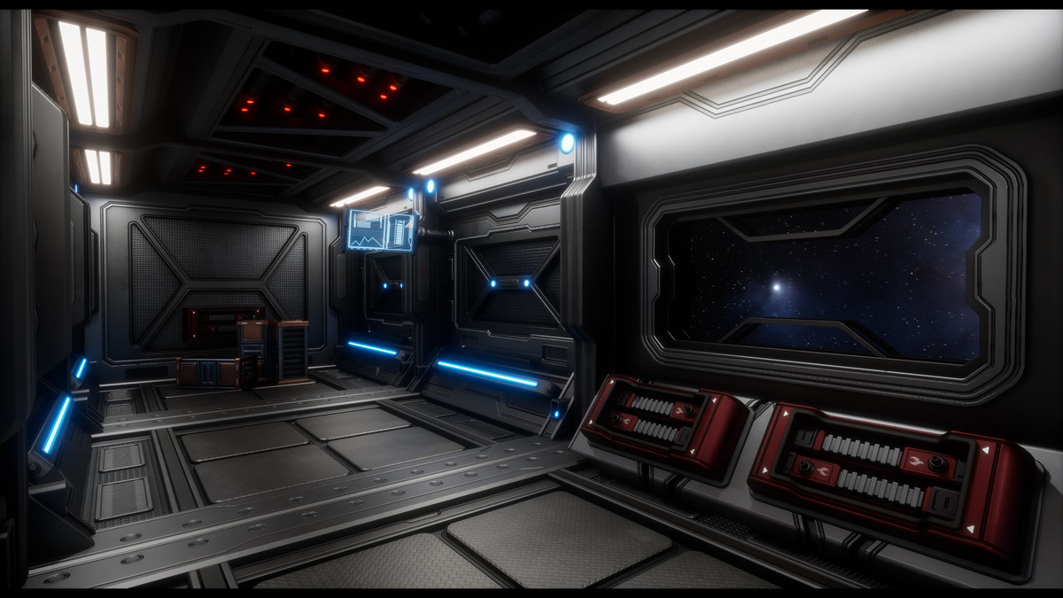 Sci Fi Hallway