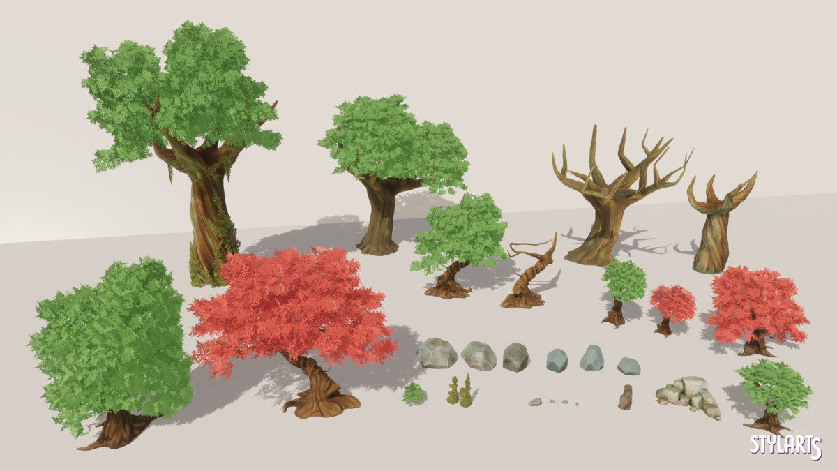 Stylized Elven Valley