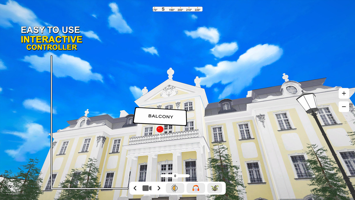 Interactive Real Estate 360 Showcase Architecture System