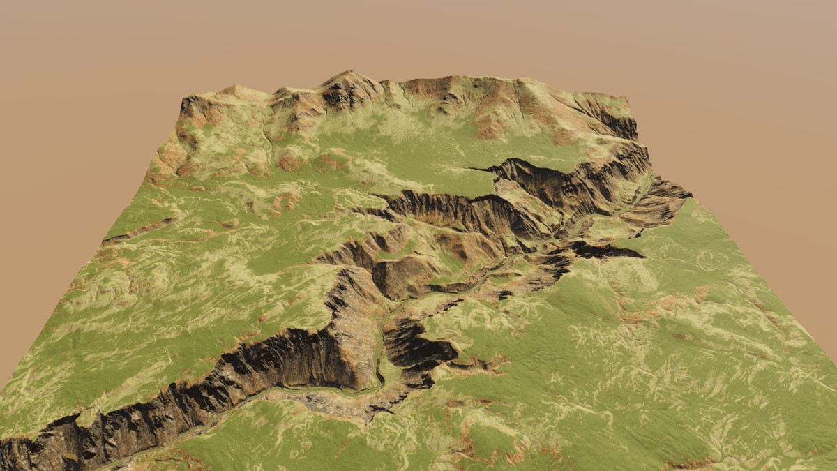 Yellowstone Real-World Terrains 8K