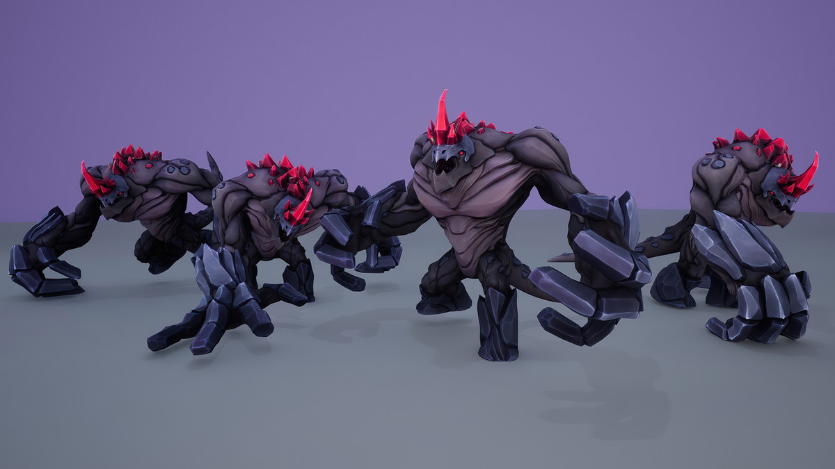 Stylized Fantasy Cave Crasher