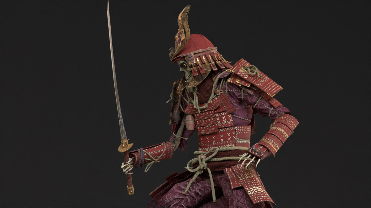 Skeleton Samurai