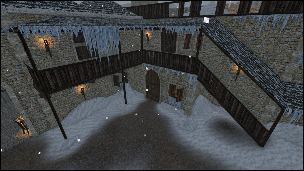 Cold Fortress - Retro Style Modular Environment Pack