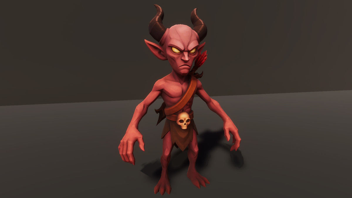 Demon Archer - Game ready character