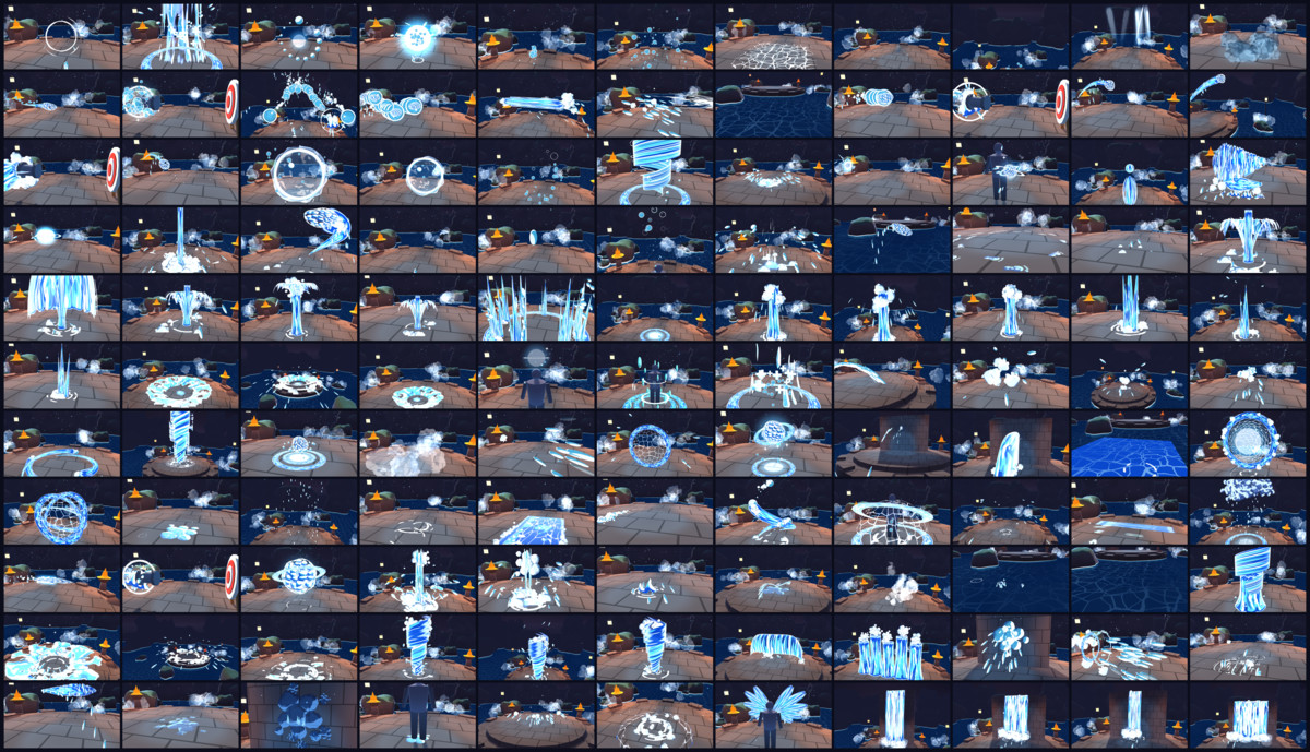 Stylized Water VFX 122 effects