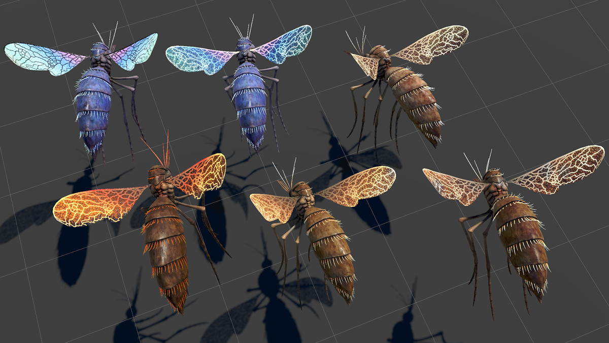 Mosquito Queen Boss - Fantasy Magic Mosquitoes
