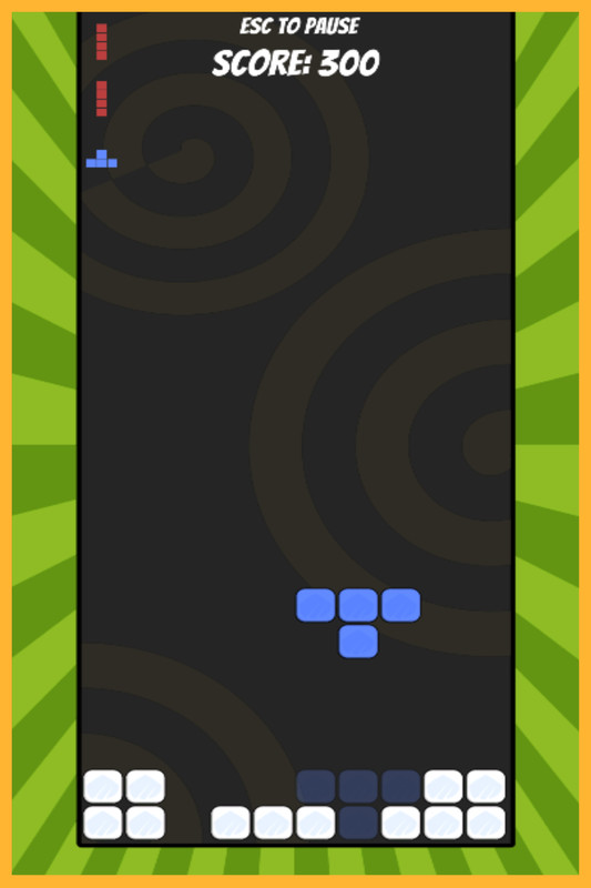 Solo Falling Blocks Game Template