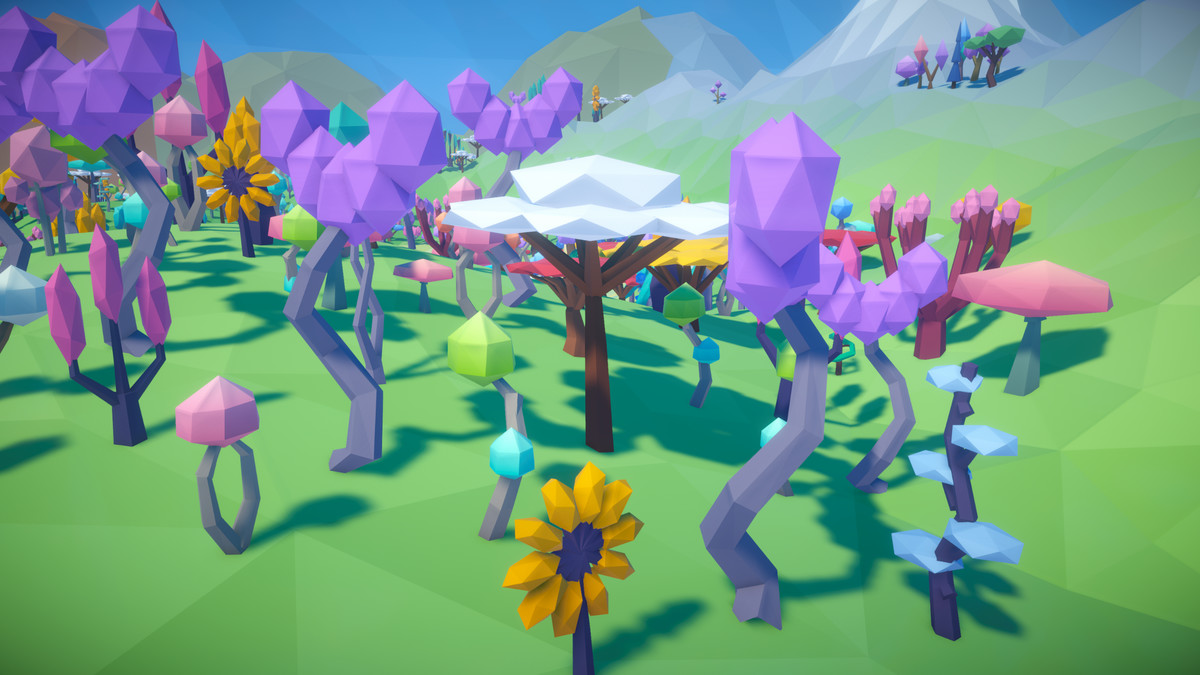 MK Low Poly Trees - Fantasy