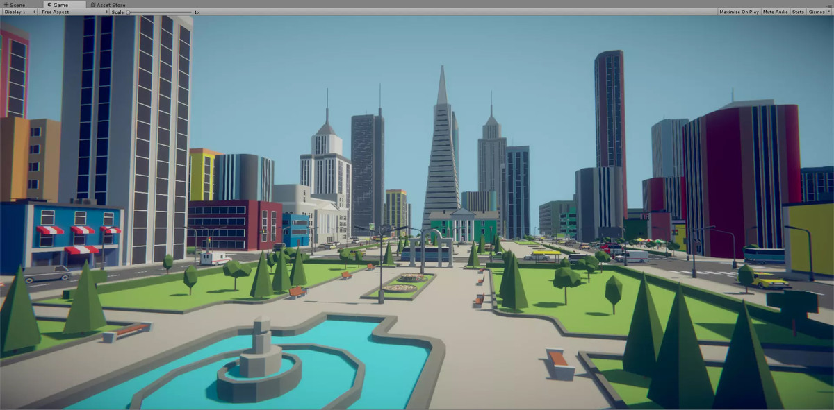 Mobile city pack (URP)