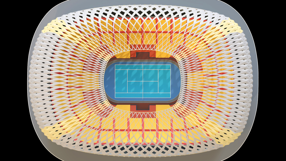 Stylised Sport Stadium Collection - 12 Low Poly Modular 3d Assets