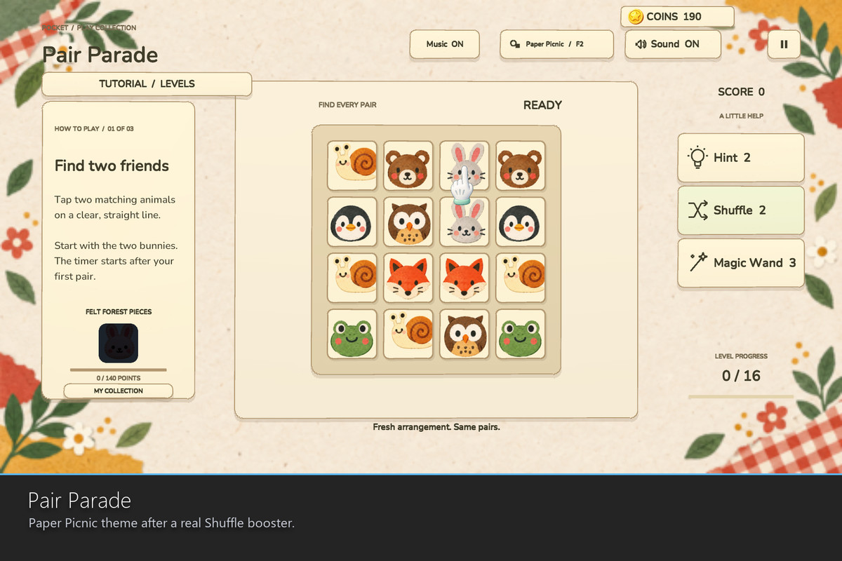 Pocket Puzzle Collection - 5 Games, 20 Themes