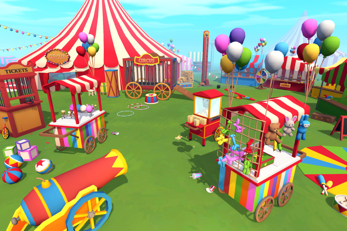 Low Poly Circus & Carnival Pack