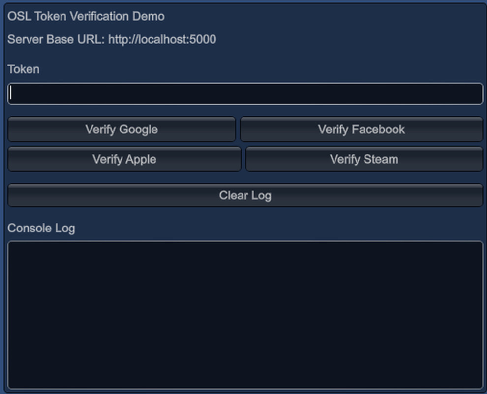 OSLTokenVerification