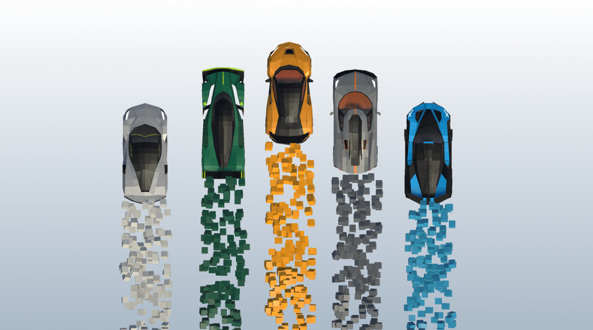 Low Poly Premium Hypercars – 10 Pack