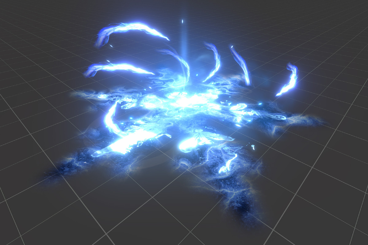 Realistic RPG ice and snow effects set